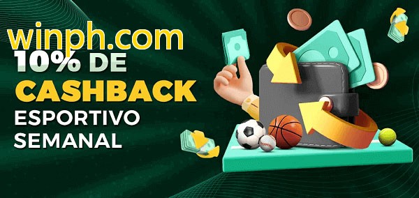 10% de bônus de cashback na winph.com